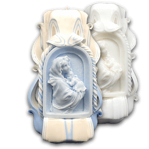 Carved Candles | Mother of Life | ~18cm Memorial Candles